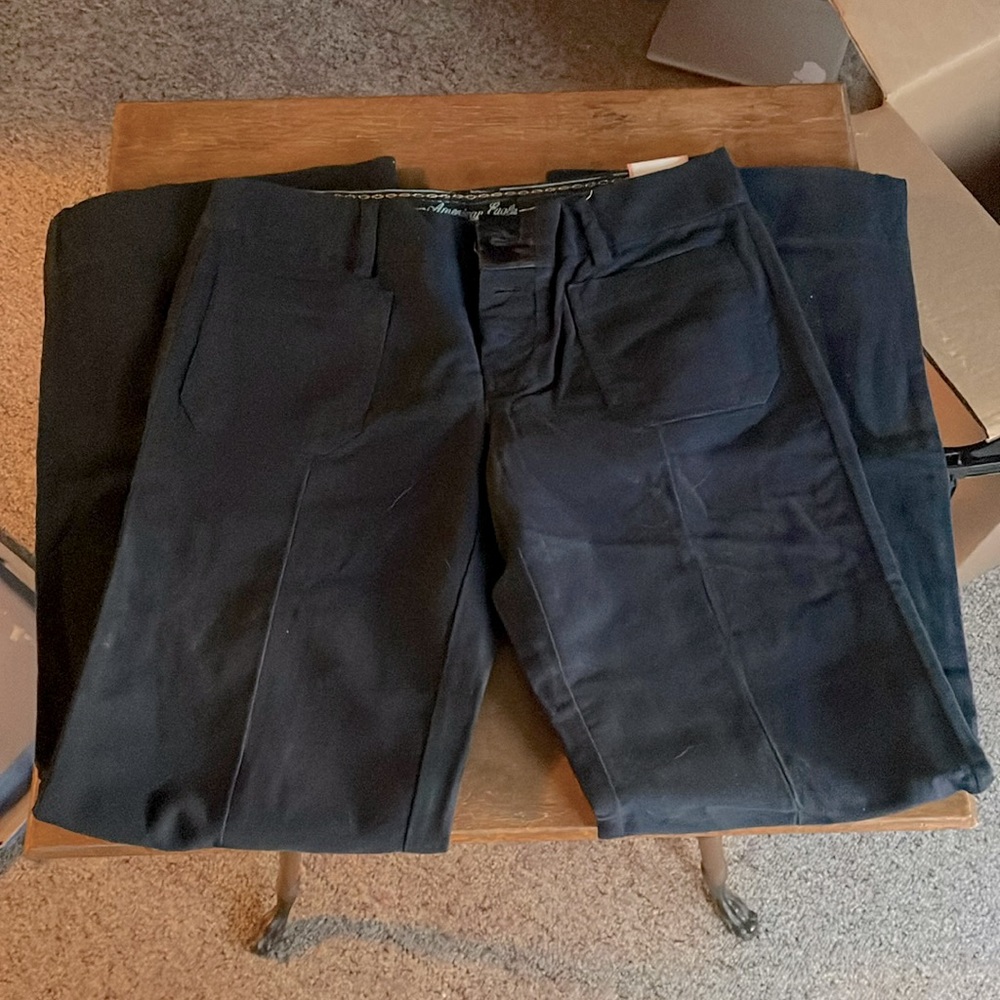 American Eagle super low rise flare pants size 10
